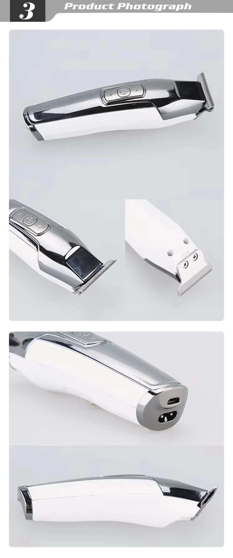 Kemei KM-5027 Original Electric Hair Clipper Rechargeable Hair Trimmer LCD Display Hairdresser Professional Cutting Machine