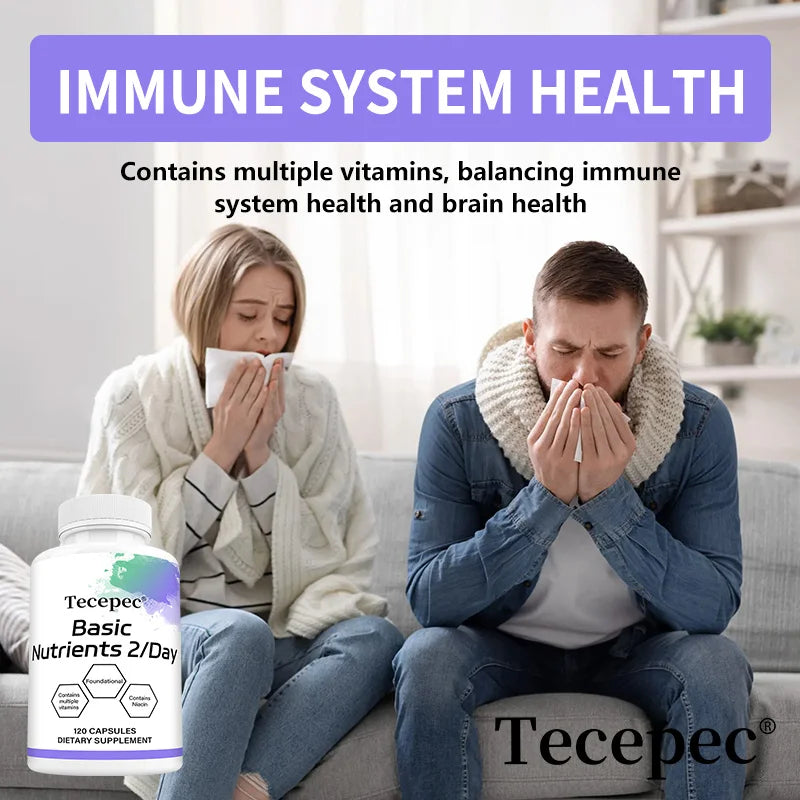 Vitamin C Capsules - Immune Support, Promote Energy Production, Boosts Collagen Production, Antioxidant Protection