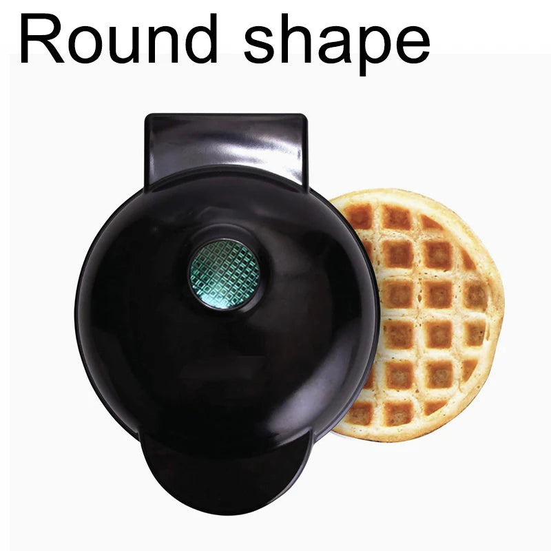 Electric Mini Color Waffles Maker Machine Kitchen Cooking Appliance for Kids Breakfast Dessert Pot Utensil Fried Eggs US EU PLUG