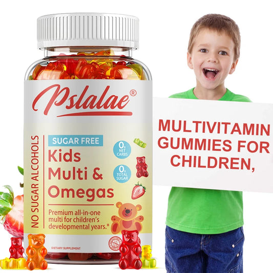 Kids Multivitamins Gummies - Enhance Immunity, Increase Energy, Promote Brain Development, For Bone Health, Eye Health