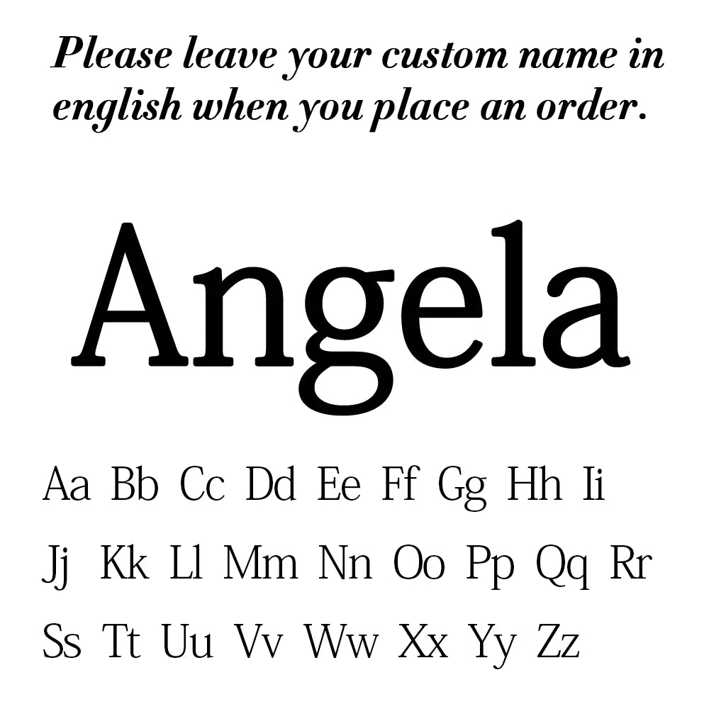 Amaxer Personalised Custom Name Necklace for Women Cursive Letter Pendant Stainless Steel Chains Jewelry Couple Weddings Gifts