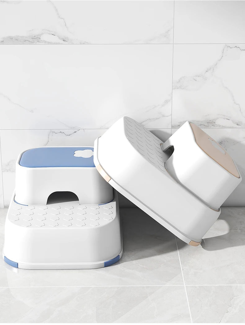 Kid Step Stool With Non-Slip Pads Living Room Furniture Kid Non-Slip Ottoman Potty Training Stool Children Safety Training Stool
