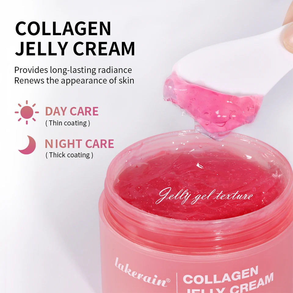 Collagen Jelly Cream- Niacinamide & Freeze-Dried Hydrolyzed Collagen - Boosts skin's barrier hydration and gives 24h Glow & Lift