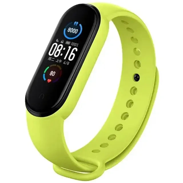 Silicone Watch Strap For Xiaomi Mi Band 7 6 5 4 3 Wristband Bracelet Wrist Straps correa Mi Band 6 7 5 4 Smart watch Accessories