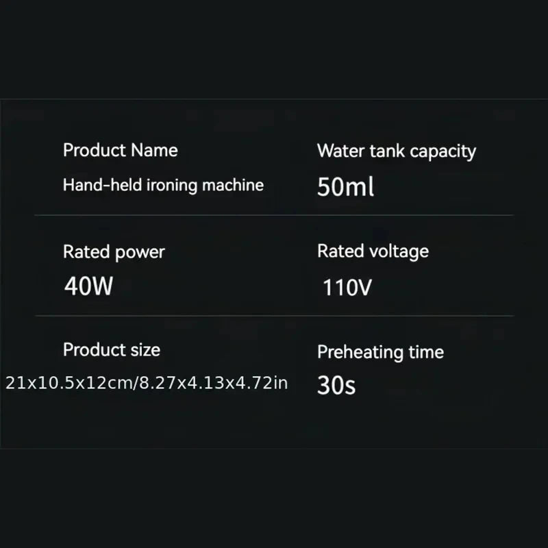 Xiaomi 2-in1 Handheld Steam Iron Garment Steamer Ironing Machine Travel Portable Ironing Machine Garment Ironing Machine Steamer