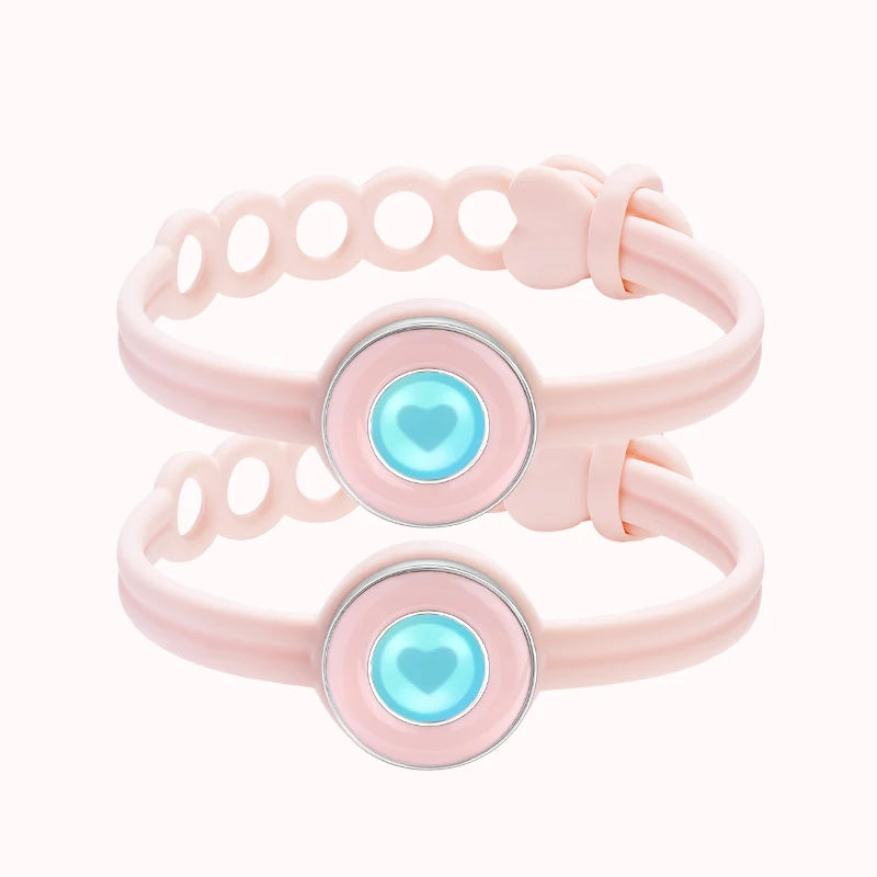 Totwoo Smart Jewelry for Couples Bluetooth Touch Bracelets with App Control Long Distance Romantic Gift for Girlfriend