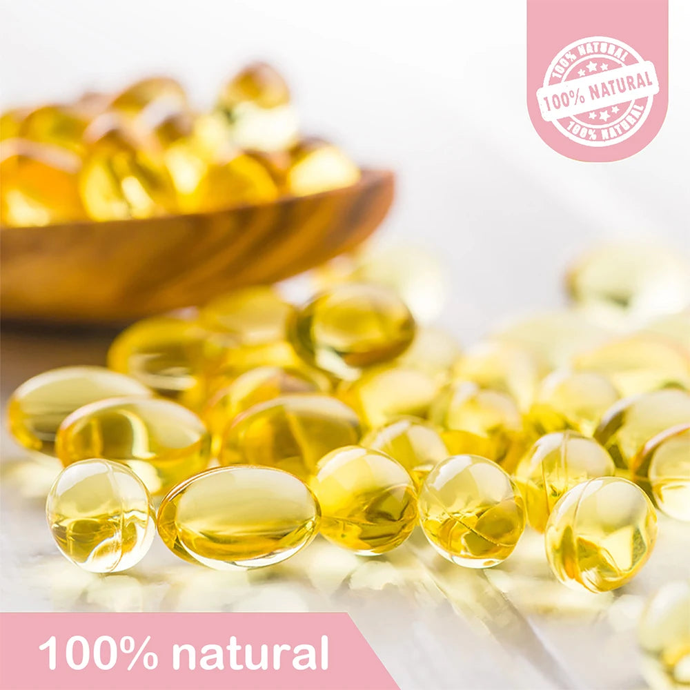 Powerful Hydrolyzed Collagen Capsules with Hyaluronic Acid Antioxidant Skin Hair Nails Health Promate Immune System