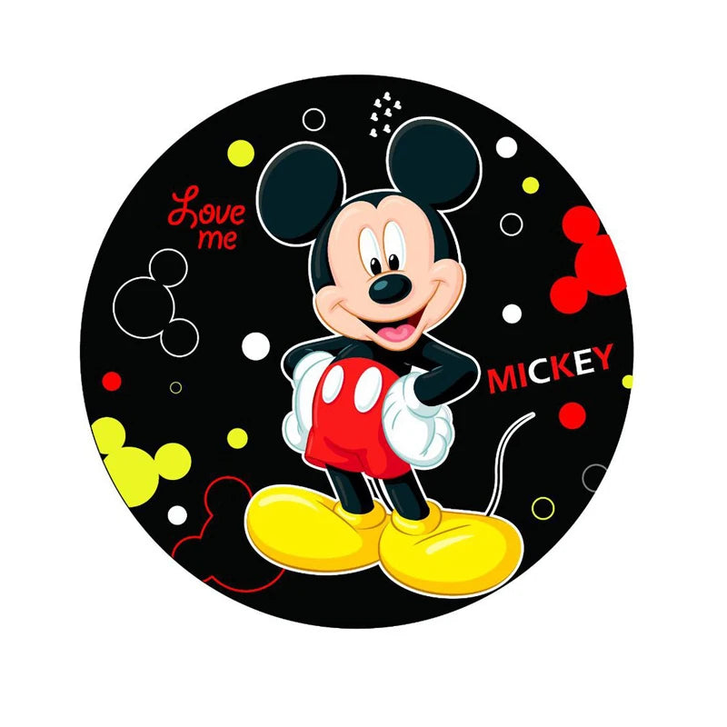 Mickey Mouse Birthday Decoration  Kids Balloons Disposable Tableware Banner Cups Pendant Baby Shower Supplies Kid Gift
