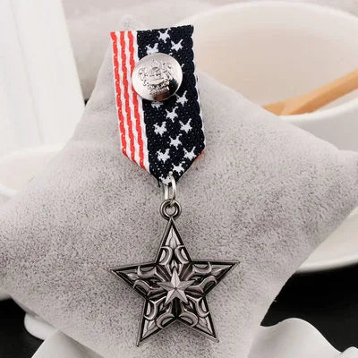 Vintage Badge British Academy Style Men's Medal Shoulder Badge Metal Badge Wholesale