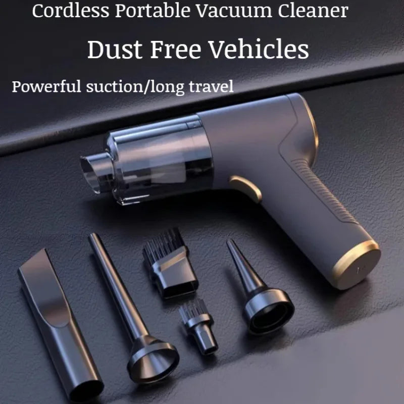 New household vacuum cleaner small car wireless charging automatic high-power vacuum cleaner vacuum negative pressure
