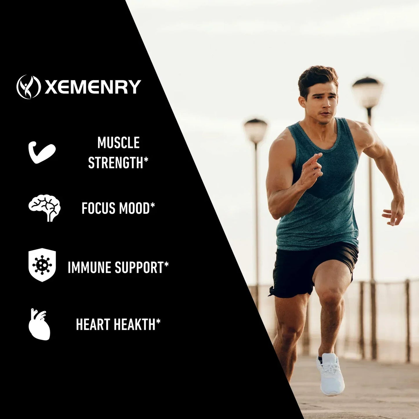 Creatine HCl - Boost Muscle Strength and Energy Support Muscle Growth, Endurance, Enhances Immunity