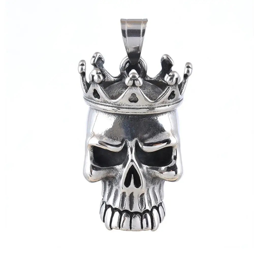 Norse Viking Warrior Spartacus Helmet Bell Pendant Stainless Steel Eagle Cross Jesus Rose Lady Rider Saint Mary USA Flag Jewelry