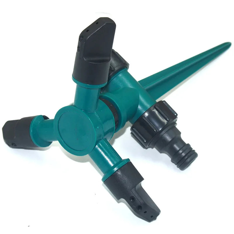 360 Degree Automatic Sprinklers Adjustable Spray Nozzles for Garden Lawn Rotating Watering System Agriculture Irrigation Tool