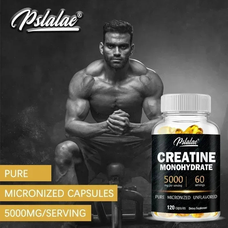 Creatine Monohydrate - 5,000 Mg Per Serving, Pre-workout Creatine To Help Build Muscle, Enhance Energy and Performance