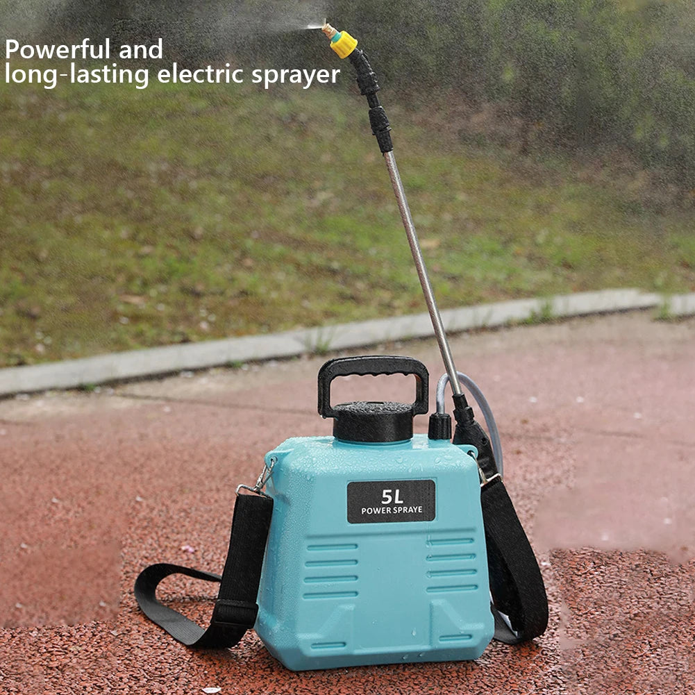 5/8L Electric Garden Sprayer Large Capacity Watering Irrigation Tool Automatic Water Sprayer for Glass Cleaning Accessories
