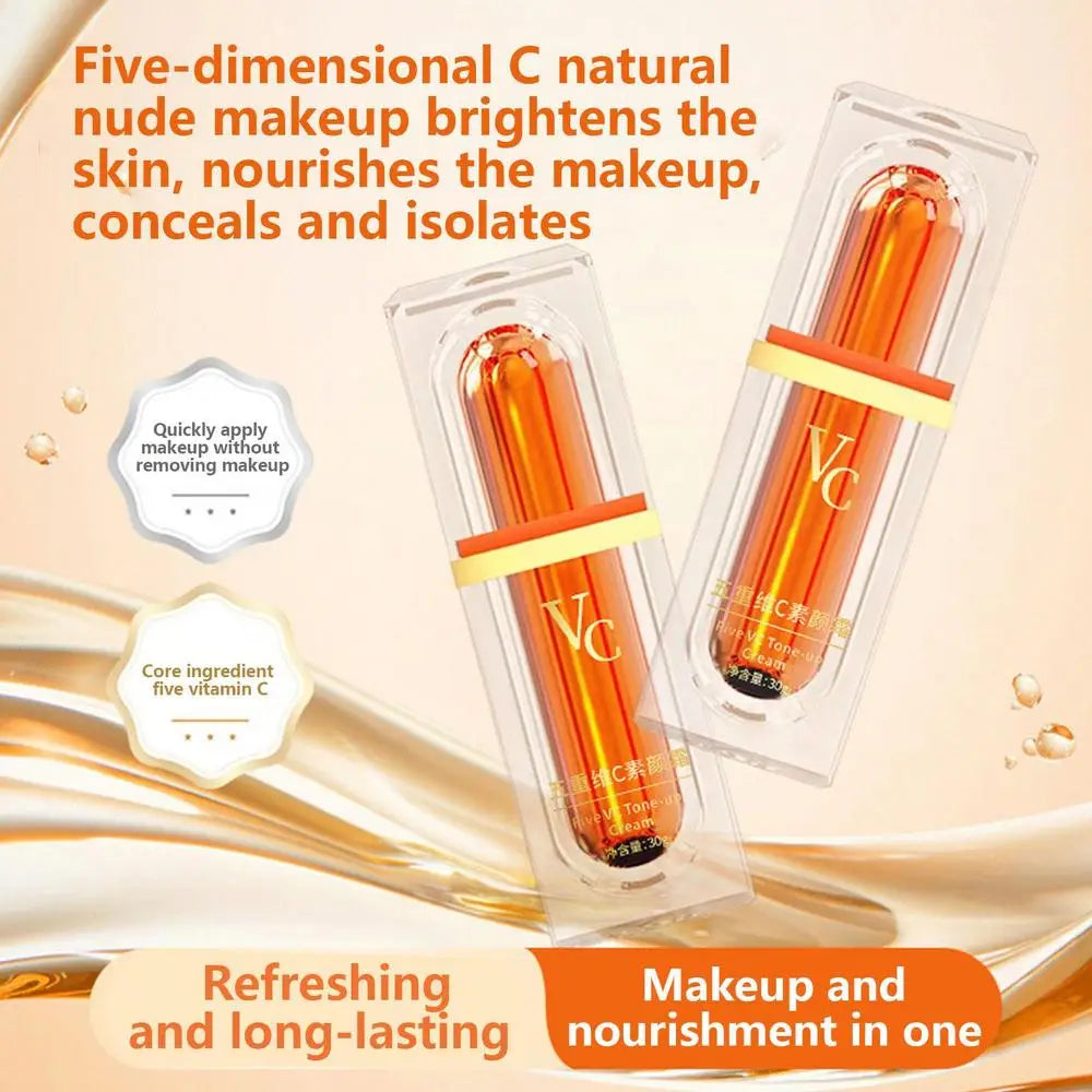 Vitamin C For Skin Hydrating Facial Skin Cream Essence Cream Brightening And Tightening Effect Five Vitamin C Ingredients Light