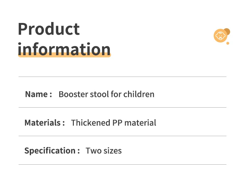 Kid Step Stool With Non-Slip Pads Living Room Furniture Kid Non-Slip Ottoman Potty Training Stool Children Safety Training Stool