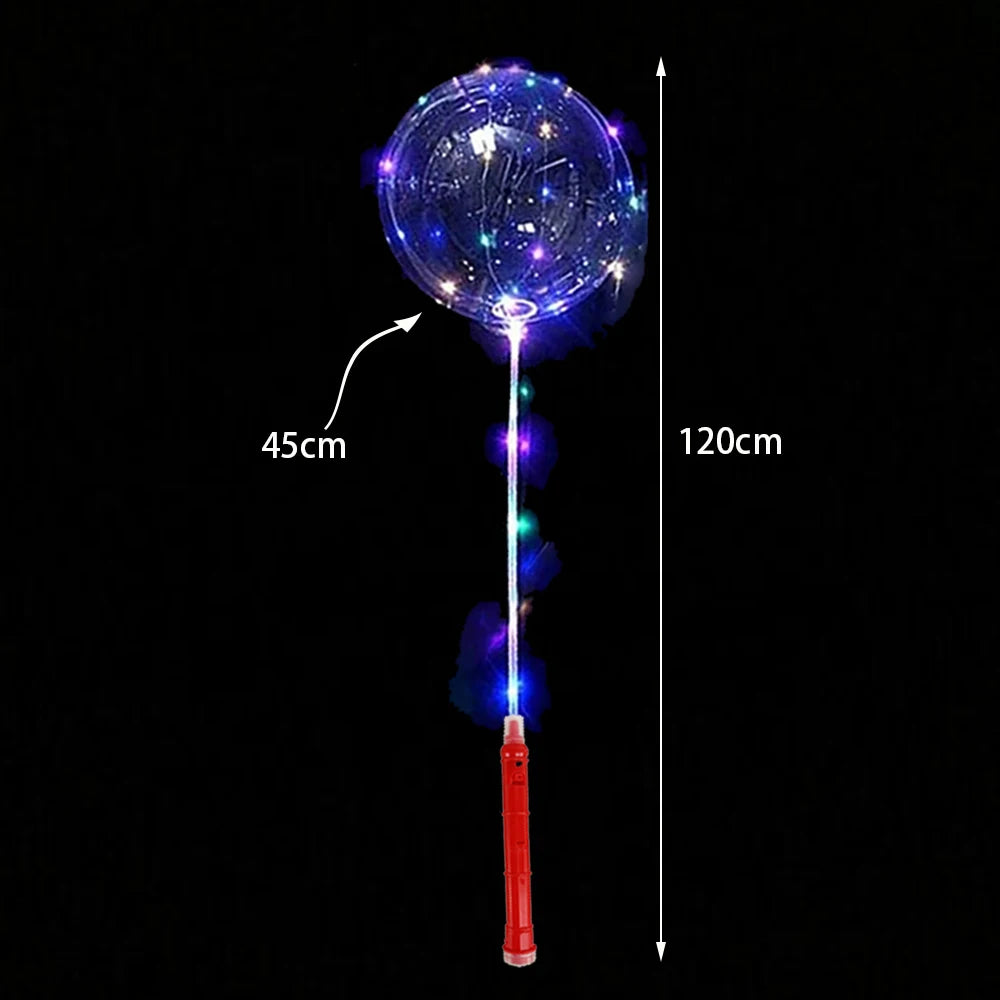 10/18/24inch Transparent Bobo Balloon for Filling Foam Balls Helium Globos Wedding Birthday Party Decor Baby Shower DIY Balloon