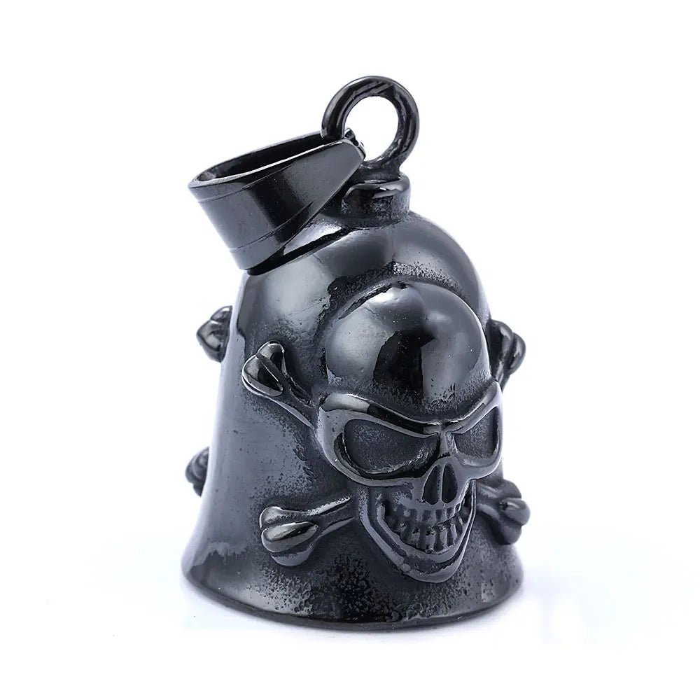 Norse Viking Warrior Spartacus Helmet Bell Pendant Stainless Steel Eagle Cross Jesus Rose Lady Rider Saint Mary USA Flag Jewelry