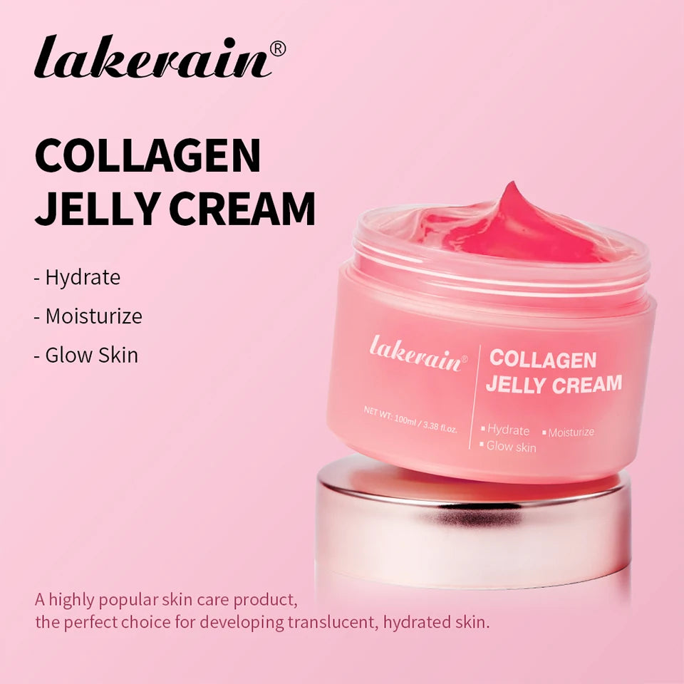 Collagen Jelly Cream- Niacinamide & Freeze-Dried Hydrolyzed Collagen - Boosts skin's barrier hydration and gives 24h Glow & Lift