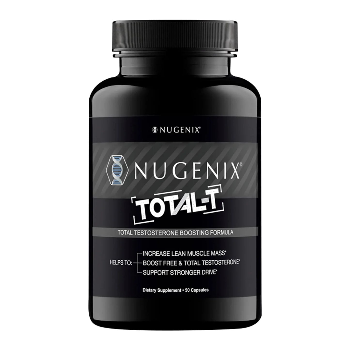 TOTAL-T - Improve Muscle Strength & Growth, Testosterone Booster Supplement - 90 Capsules