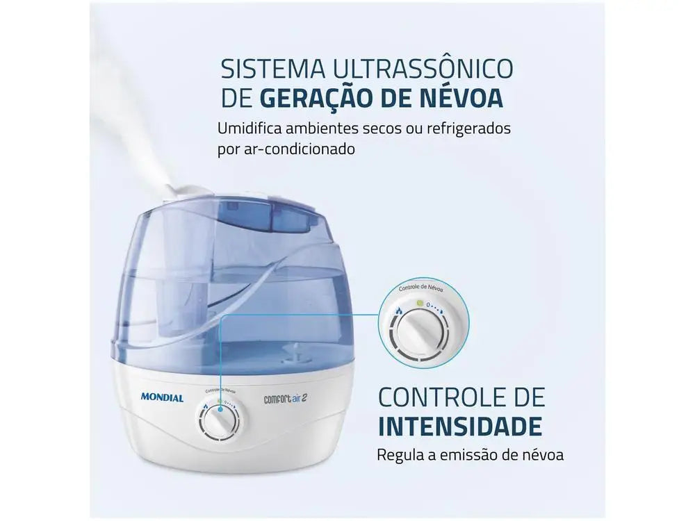 Mondial Comfort Air 2 NUA-02 2.2L Portable Ultrasonic Air Humidifier