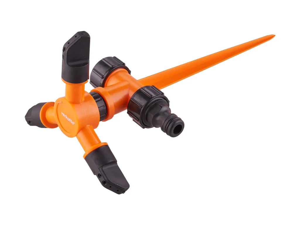 360 Degree Automatic Sprinklers Adjustable Spray Nozzles for Garden Lawn Rotating Watering System Agriculture Irrigation Tool