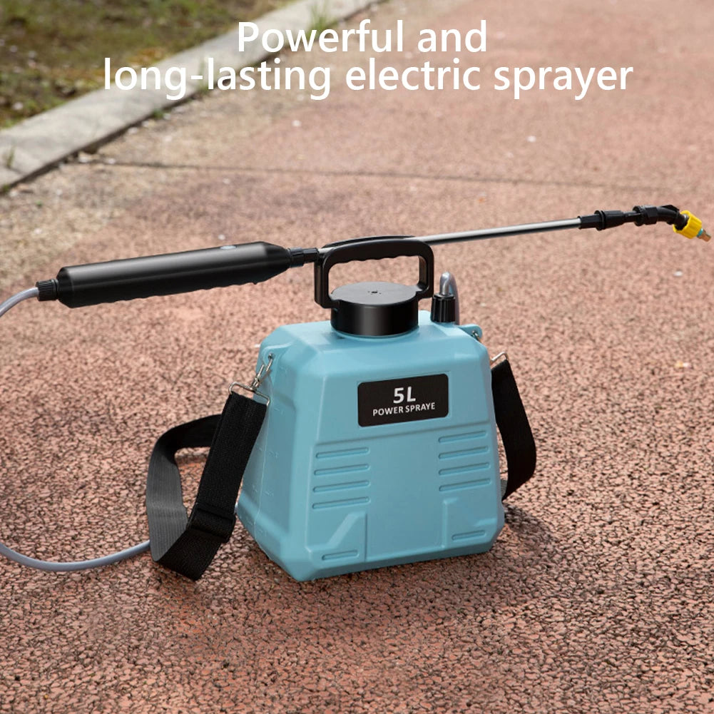 5/8L Electric Garden Sprayer Large Capacity Watering Irrigation Tool Automatic Water Sprayer for Glass Cleaning Accessories