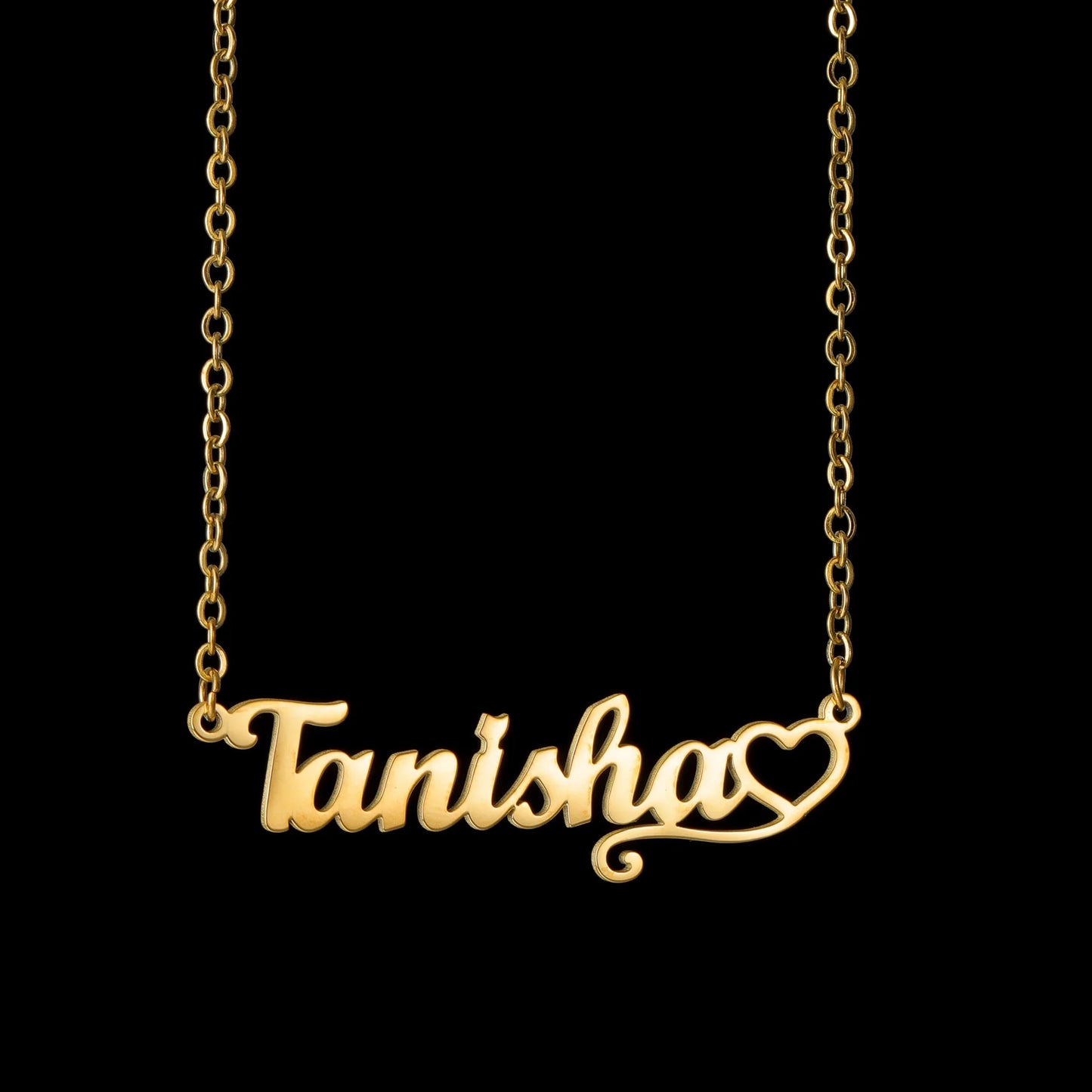 Acheerup Personalized Name Infinity Necklace for Women Baby Kids Stainless Steel Custom Heart Crown Chain Choker Birthday Gifts