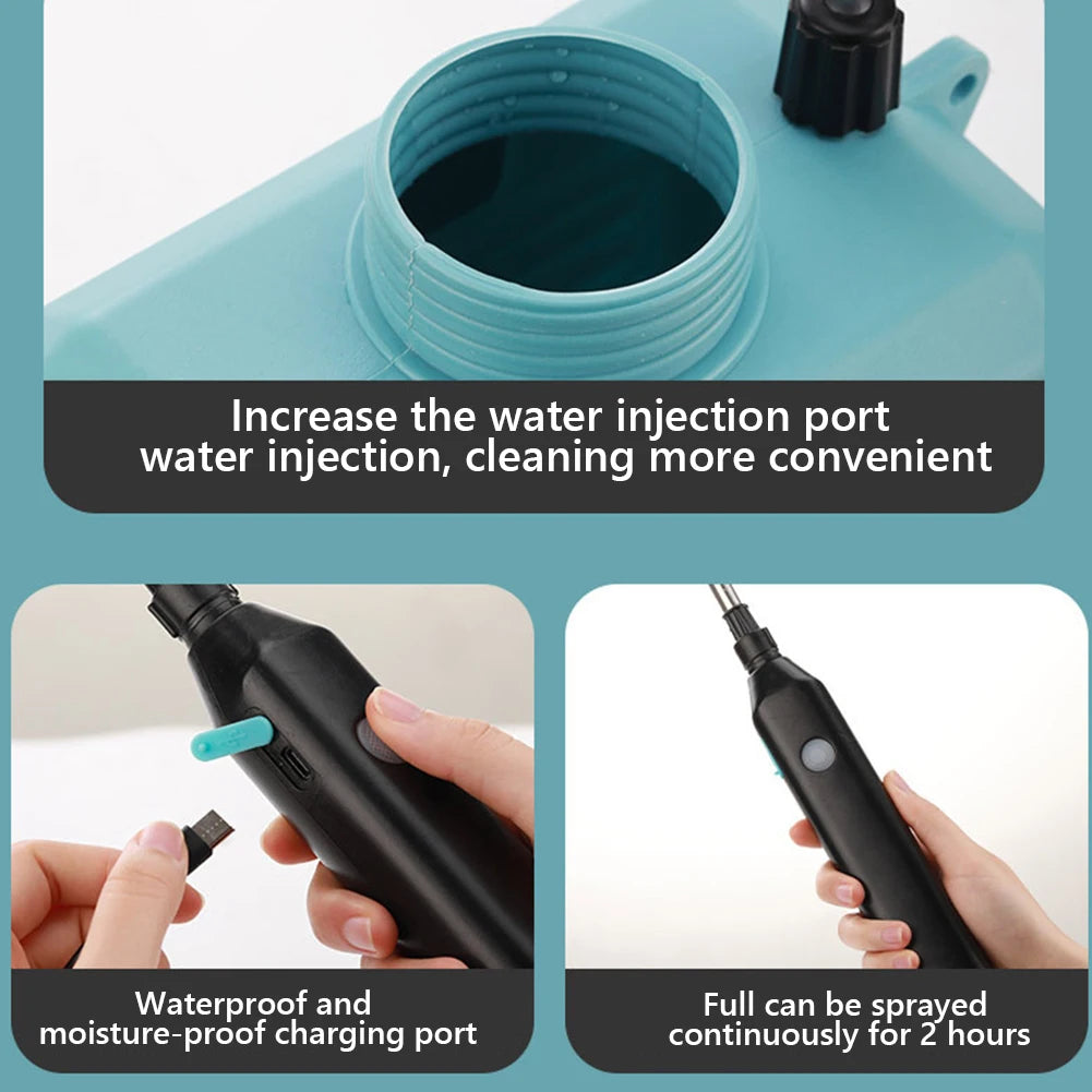 5/8L Electric Garden Sprayer Large Capacity Watering Irrigation Tool Automatic Water Sprayer for Glass Cleaning Accessories