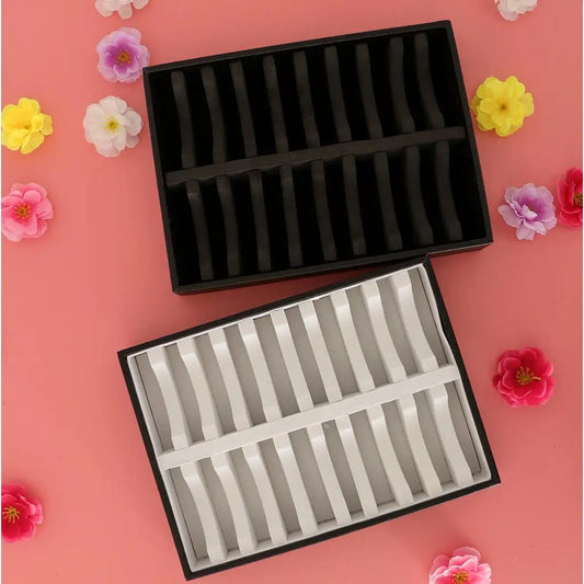 20 Slots Bracelet Bangle Holder Jewelry Display Storage Showcase Box Tray