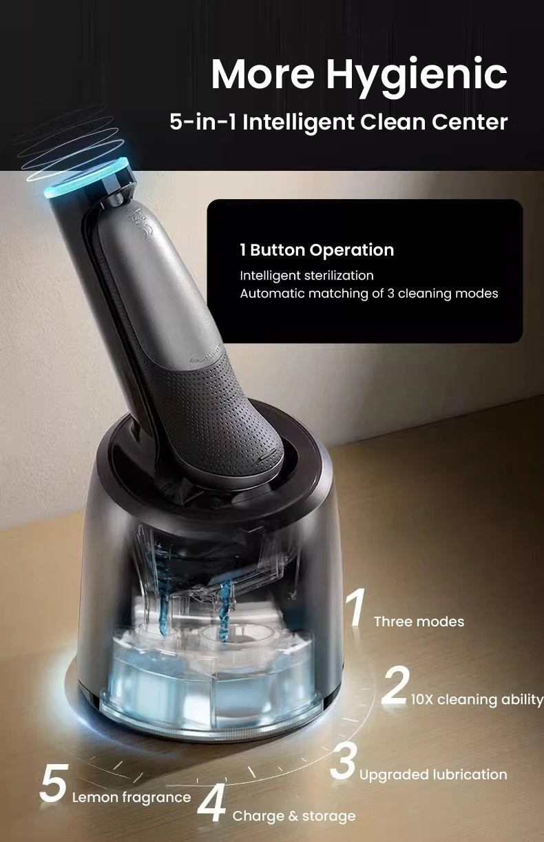 Original Braun Series 7 Pro Electric Shaver Rechargeable Men Razor 3 Modes Precision for Face Clean