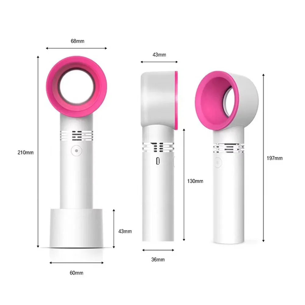 USB Charging Eyelashes Dryer Mini Portable Handheld Bladeless Fan Grafted Eyelashes Dedicated Dryer for Women Beauty Makeup Tool