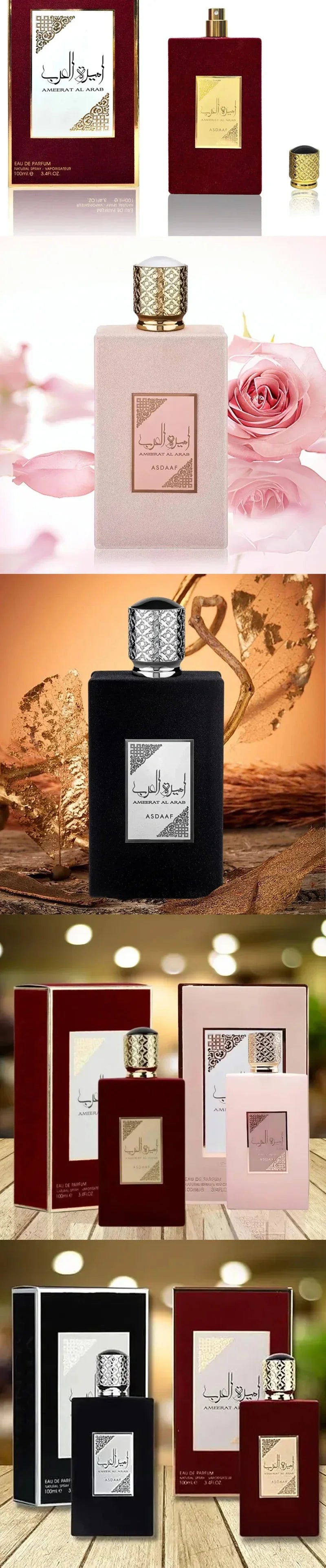 100ml Arab Rose Eau De Parfum Lasting Luxury Aristocratic Perfume De Mujer Perfumes Feminino Perfumes For Holiday Gifts