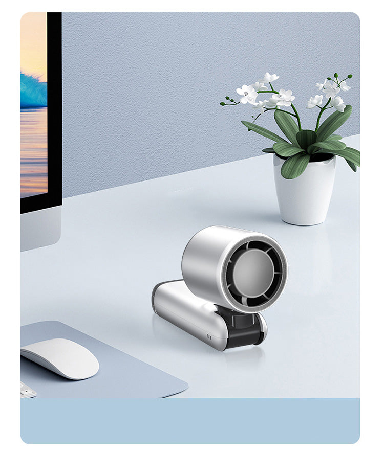 Mini Ice Cold Fan Outdoor Foldable Handheld Fan Mini Cooling Rechargeable 3600mAh 199-level Free Control High Speed Turbo Fan